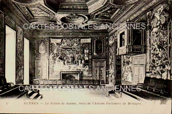 Cartes postales anciennes > CARTES POSTALES > carte postale ancienne > cartes-postales-ancienne.com Bretagne Rennes