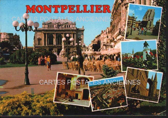 Cartes postales anciennes > CARTES POSTALES > carte postale ancienne > cartes-postales-ancienne.com Occitanie Herault Montpellier