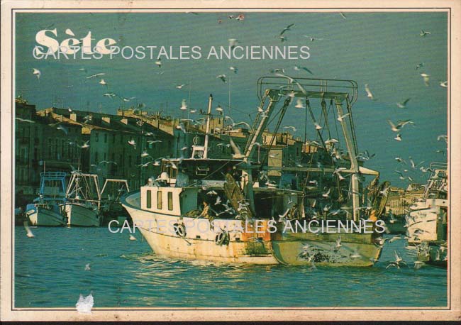 Cartes postales anciennes > CARTES POSTALES > carte postale ancienne > cartes-postales-ancienne.com Occitanie Herault Sete