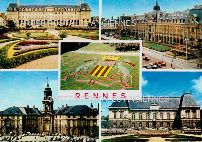 Cartes postales anciennes > CARTES POSTALES > carte postale ancienne > cartes-postales-ancienne.com Ille et vilaine 35 Rennes