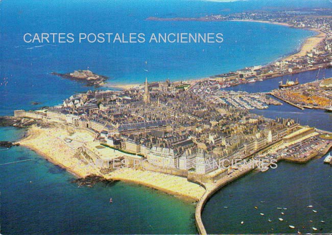 Cartes postales anciennes > CARTES POSTALES > carte postale ancienne > cartes-postales-ancienne.com Ille et vilaine 35 Saint Malo