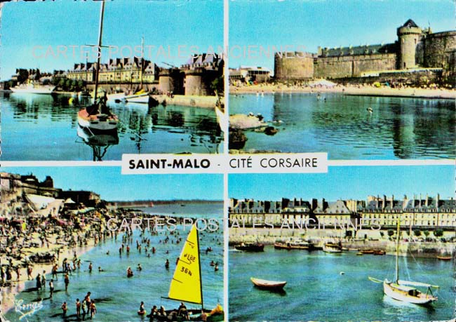 Cartes postales anciennes > CARTES POSTALES > carte postale ancienne > cartes-postales-ancienne.com Ille et vilaine 35 Saint Malo