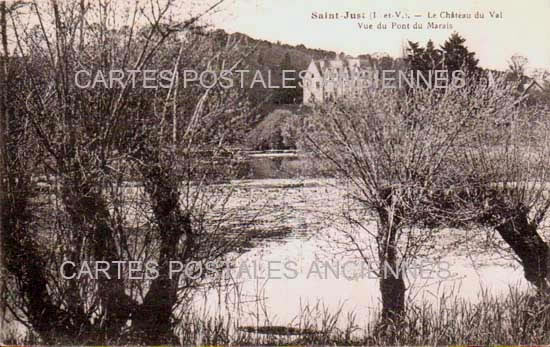 Cartes postales anciennes > CARTES POSTALES > carte postale ancienne > cartes-postales-ancienne.com Bretagne Ille et vilaine Saint Just