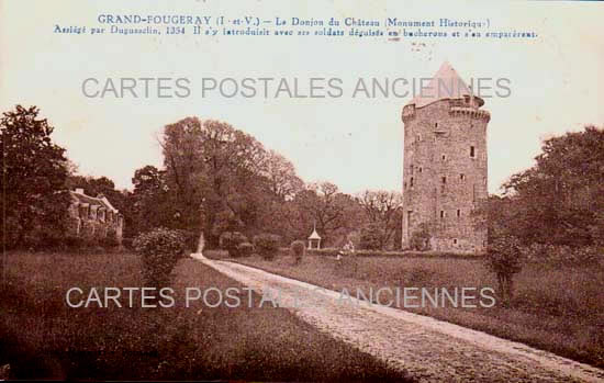 Cartes postales anciennes > CARTES POSTALES > carte postale ancienne > cartes-postales-ancienne.com Bretagne Ille et vilaine Grand Fougeray