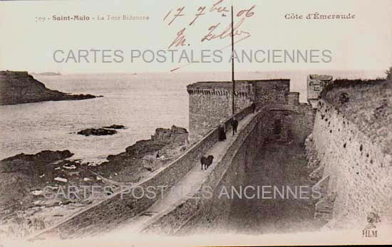 Cartes postales anciennes > CARTES POSTALES > carte postale ancienne > cartes-postales-ancienne.com Bretagne Saint Malo