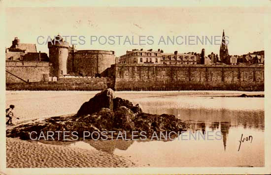 Cartes postales anciennes > CARTES POSTALES > carte postale ancienne > cartes-postales-ancienne.com Bretagne Saint Malo