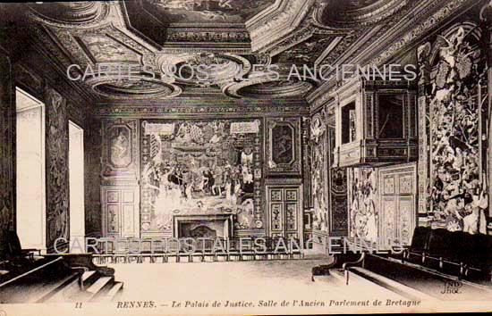Cartes postales anciennes > CARTES POSTALES > carte postale ancienne > cartes-postales-ancienne.com Bretagne Rennes