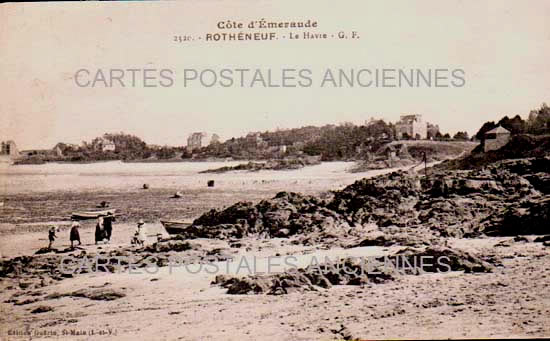 Cartes postales anciennes > CARTES POSTALES > carte postale ancienne > cartes-postales-ancienne.com Bretagne Rotheneuf