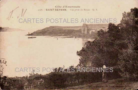 Cartes postales anciennes > CARTES POSTALES > carte postale ancienne > cartes-postales-ancienne.com Bretagne Saint Servan Sur Mer