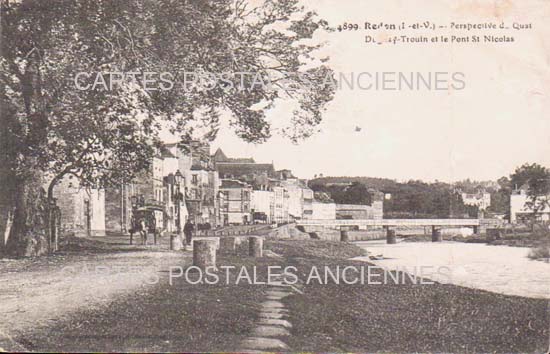 Cartes postales anciennes > CARTES POSTALES > carte postale ancienne > cartes-postales-ancienne.com Bretagne Ille et vilaine Redon