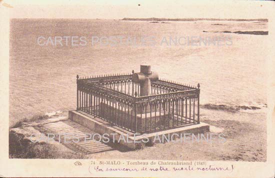 Cartes postales anciennes > CARTES POSTALES > carte postale ancienne > cartes-postales-ancienne.com Bretagne Saint Malo