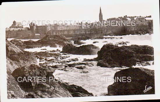 Cartes postales anciennes > CARTES POSTALES > carte postale ancienne > cartes-postales-ancienne.com Bretagne Saint Malo