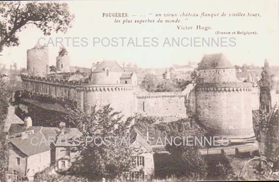 Cartes postales anciennes > CARTES POSTALES > carte postale ancienne > cartes-postales-ancienne.com Bretagne Fougeres