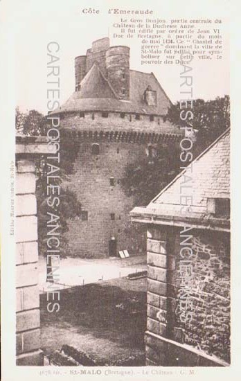 Cartes postales anciennes > CARTES POSTALES > carte postale ancienne > cartes-postales-ancienne.com Bretagne Saint Malo