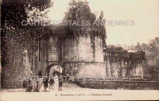 Cartes postales anciennes > CARTES POSTALES > carte postale ancienne > cartes-postales-ancienne.com Bretagne Fougeres