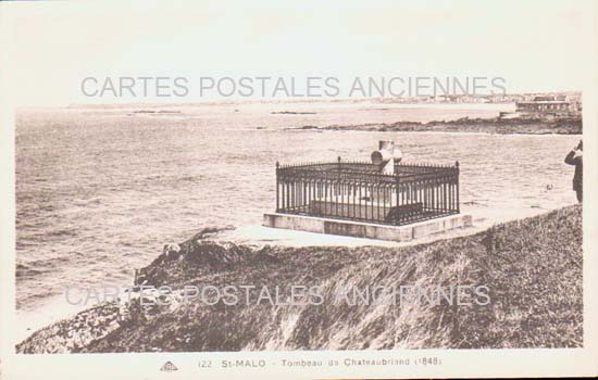 Cartes postales anciennes > CARTES POSTALES > carte postale ancienne > cartes-postales-ancienne.com Bretagne Saint Malo