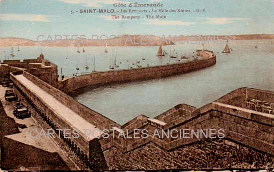 Cartes postales anciennes > CARTES POSTALES > carte postale ancienne > cartes-postales-ancienne.com Bretagne Saint Malo