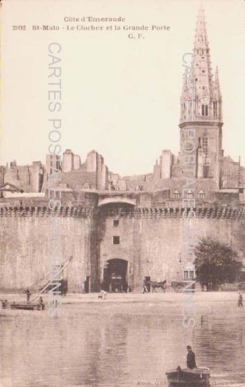 Cartes postales anciennes > CARTES POSTALES > carte postale ancienne > cartes-postales-ancienne.com Bretagne Saint Malo