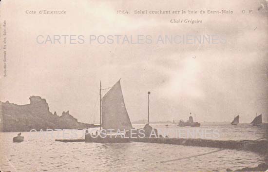 Cartes postales anciennes > CARTES POSTALES > carte postale ancienne > cartes-postales-ancienne.com Bretagne Saint Malo