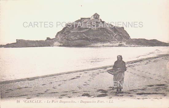 Cartes postales anciennes > CARTES POSTALES > carte postale ancienne > cartes-postales-ancienne.com Bretagne Cancale