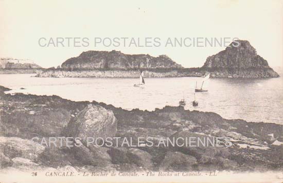 Cartes postales anciennes > CARTES POSTALES > carte postale ancienne > cartes-postales-ancienne.com Bretagne Cancale