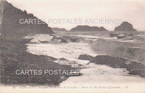 Cartes postales anciennes > CARTES POSTALES > carte postale ancienne > cartes-postales-ancienne.com Bretagne Cancale