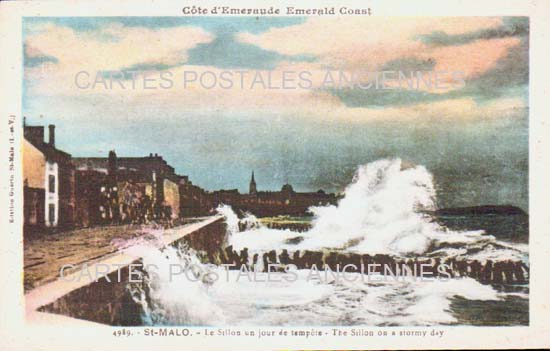 Cartes postales anciennes > CARTES POSTALES > carte postale ancienne > cartes-postales-ancienne.com Bretagne Saint Malo