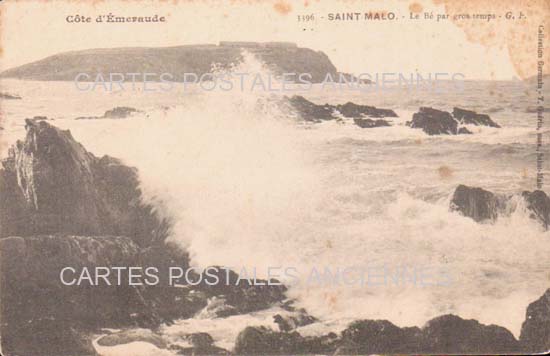 Cartes postales anciennes > CARTES POSTALES > carte postale ancienne > cartes-postales-ancienne.com Bretagne Saint Malo
