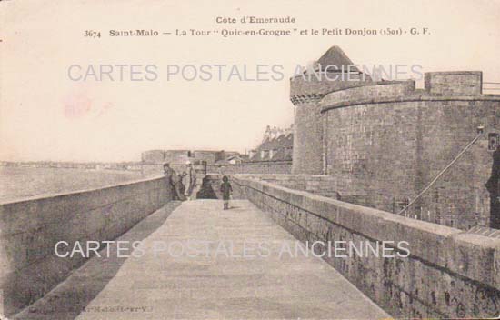 Cartes postales anciennes > CARTES POSTALES > carte postale ancienne > cartes-postales-ancienne.com Bretagne Saint Malo