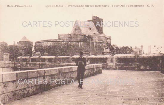 Cartes postales anciennes > CARTES POSTALES > carte postale ancienne > cartes-postales-ancienne.com Bretagne Saint Malo