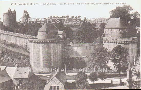 Cartes postales anciennes > CARTES POSTALES > carte postale ancienne > cartes-postales-ancienne.com Bretagne Fougeres