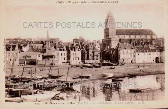 Cartes postales anciennes > CARTES POSTALES > carte postale ancienne > cartes-postales-ancienne.com Bretagne Saint Servan Sur Mer