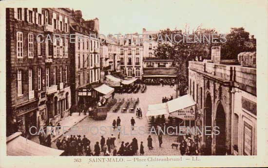 Cartes postales anciennes > CARTES POSTALES > carte postale ancienne > cartes-postales-ancienne.com Bretagne Saint Malo