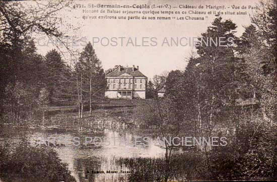 Cartes postales anciennes > CARTES POSTALES > carte postale ancienne > cartes-postales-ancienne.com Bretagne Saint Germain En Cogles