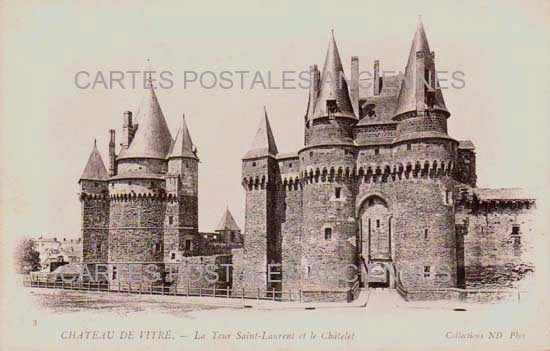 Cartes postales anciennes > CARTES POSTALES > carte postale ancienne > cartes-postales-ancienne.com Bretagne Vitre