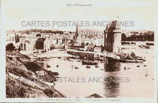 Cartes postales anciennes > CARTES POSTALES > carte postale ancienne > cartes-postales-ancienne.com Bretagne Saint Servan Sur Mer