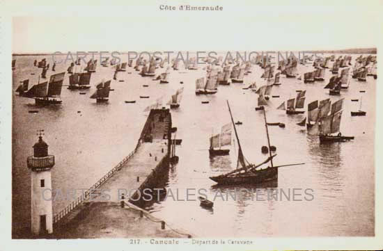 Cartes postales anciennes > CARTES POSTALES > carte postale ancienne > cartes-postales-ancienne.com Bretagne Cancale