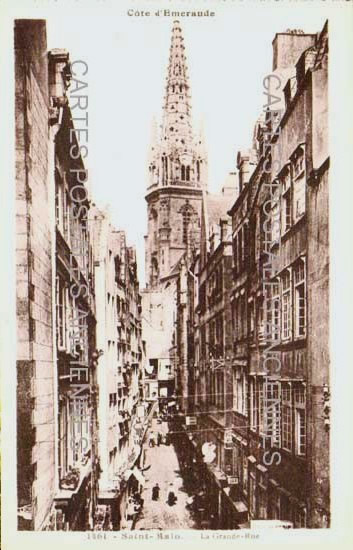 Cartes postales anciennes > CARTES POSTALES > carte postale ancienne > cartes-postales-ancienne.com Bretagne Saint Malo