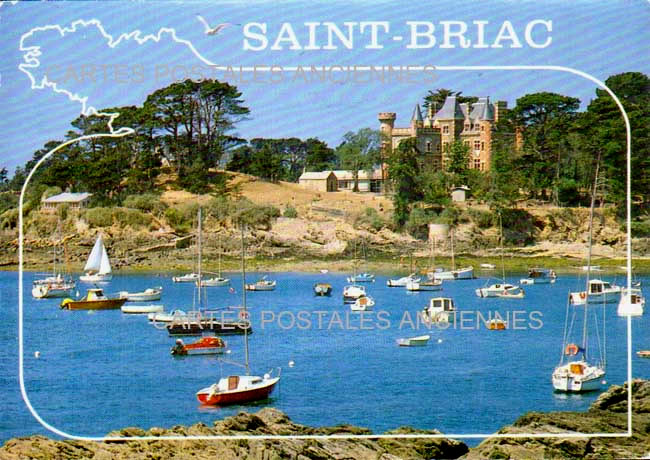 Cartes postales anciennes > CARTES POSTALES > carte postale ancienne > cartes-postales-ancienne.com Bretagne Saint Briac Sur Mer
