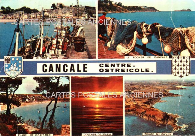Cartes postales anciennes > CARTES POSTALES > carte postale ancienne > cartes-postales-ancienne.com Bretagne Cancale