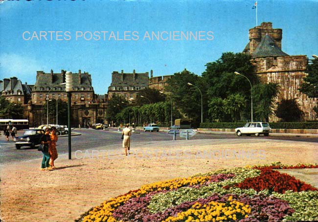 Cartes postales anciennes > CARTES POSTALES > carte postale ancienne > cartes-postales-ancienne.com Bretagne Saint Malo
