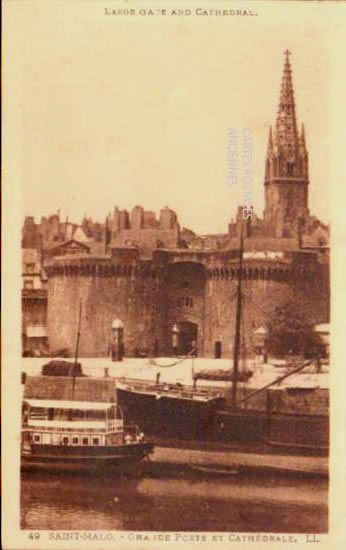 Cartes postales anciennes > CARTES POSTALES > carte postale ancienne > cartes-postales-ancienne.com Bretagne Saint Malo