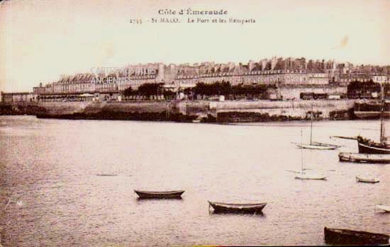 Cartes postales anciennes > CARTES POSTALES > carte postale ancienne > cartes-postales-ancienne.com Ille et vilaine  Saint Malo