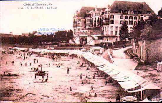 Cartes postales anciennes > CARTES POSTALES > carte postale ancienne > cartes-postales-ancienne.com Ille et vilaine  Saint Lunaire