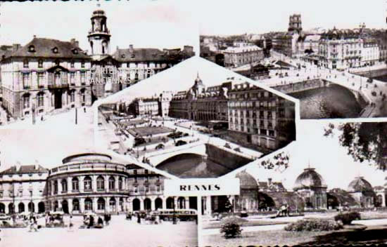 Cartes postales anciennes > CARTES POSTALES > carte postale ancienne > cartes-postales-ancienne.com Ille et vilaine  Rennes