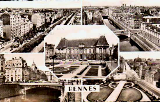 Cartes postales anciennes > CARTES POSTALES > carte postale ancienne > cartes-postales-ancienne.com Ille et vilaine  Rennes