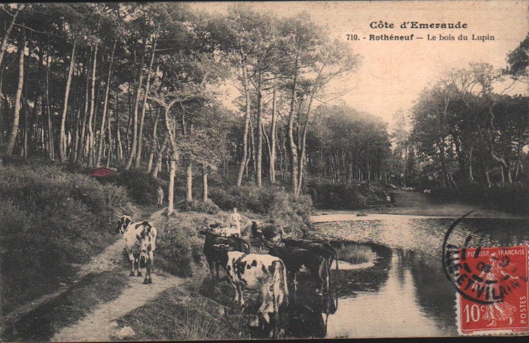 Cartes postales anciennes > CARTES POSTALES > carte postale ancienne > cartes-postales-ancienne.com Ille et vilaine  Rotheneuf