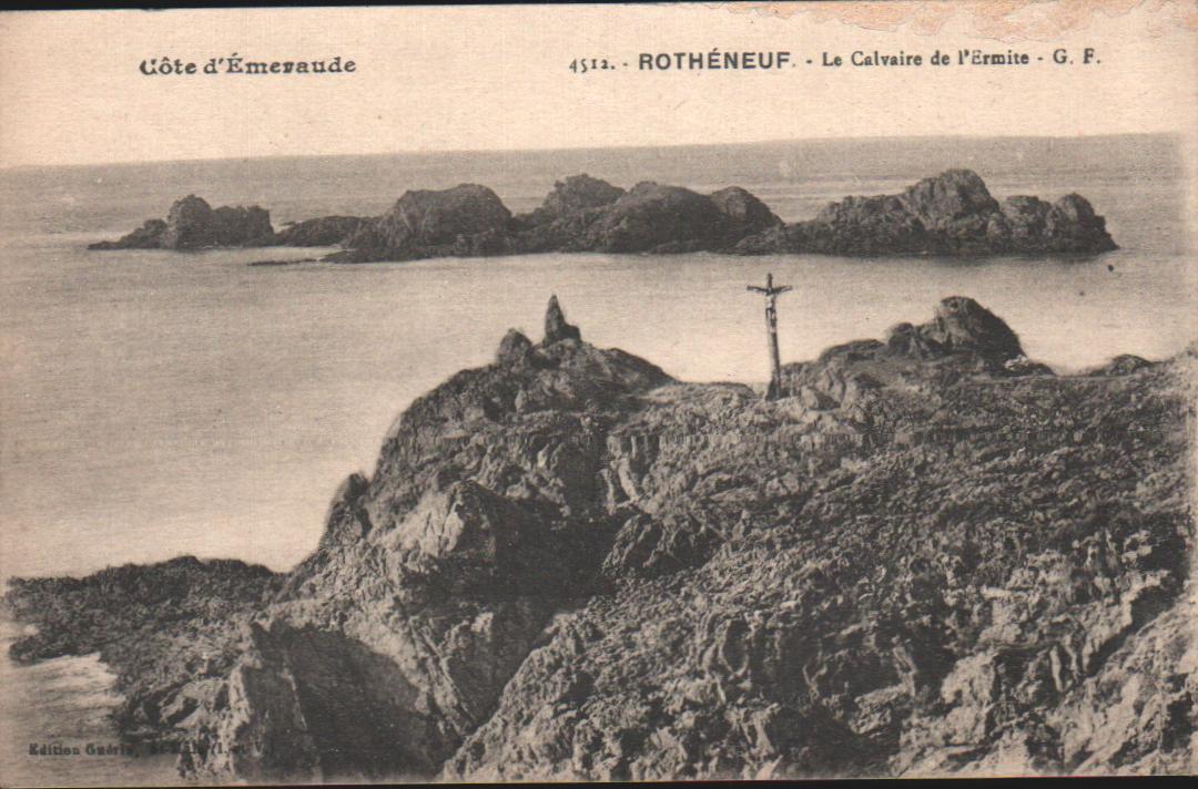 Cartes postales anciennes > CARTES POSTALES > carte postale ancienne > cartes-postales-ancienne.com Ille et vilaine  Rotheneuf