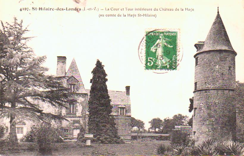 Cartes postales anciennes > CARTES POSTALES > carte postale ancienne > cartes-postales-ancienne.com Bretagne Ille et vilaine Saint Hilaire Des Landes