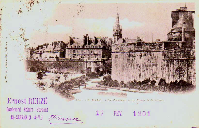 Cartes postales anciennes > CARTES POSTALES > carte postale ancienne > cartes-postales-ancienne.com Ille et vilaine  Saint Malo